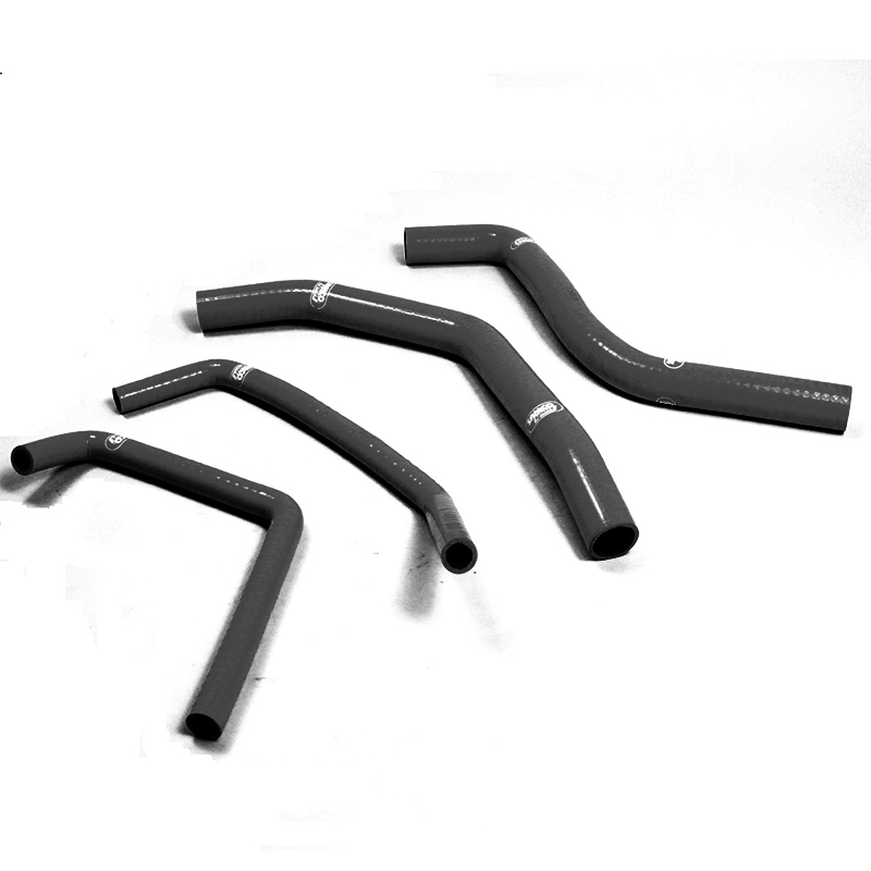 SAMCO SPORT Silicone Hose Kit Gloss Black for Yamaha FZR1000 Model Year 1991-1995