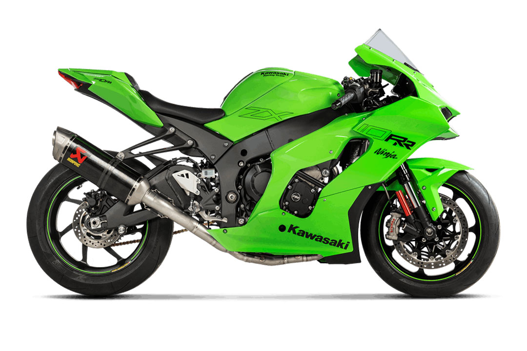 Akrapovic Evolution Line (Carbon) exhaust system for Kawasaki Ninja ZX-10R and ZX-10RR from model year 2021-
