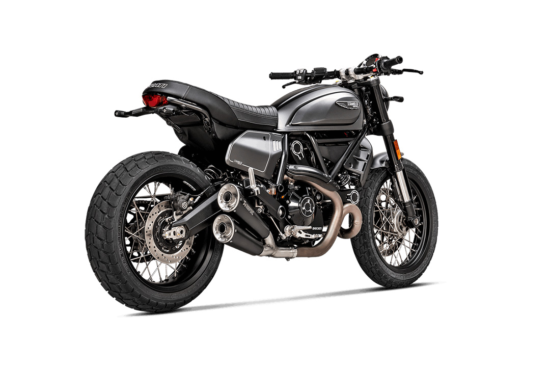 Akrapovic Optional Header (Titanium) for Ducati Scrambler Urban Motard / Nightshift / Icon / Icon Dark / Desert Sled 2021-