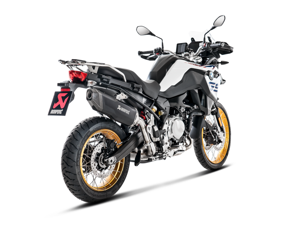 Akrapovic Slip-On Line (Titanium) silencer for BMW F800GS and F900GS / Adventure 2024-, F750GS and 850 GS/Aventure 2018-2023