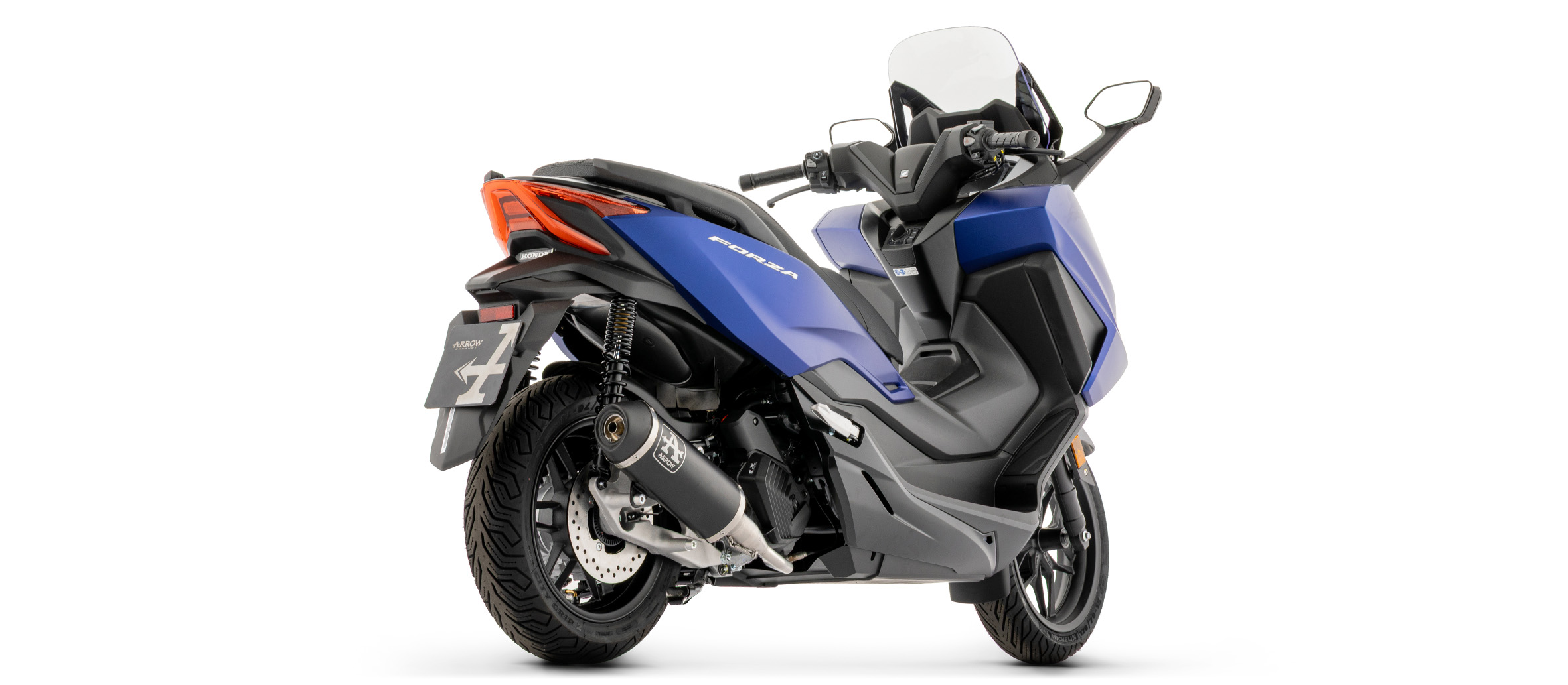 ARROW DARK URBAN Exhaust for Honda Forza 125, 2025-