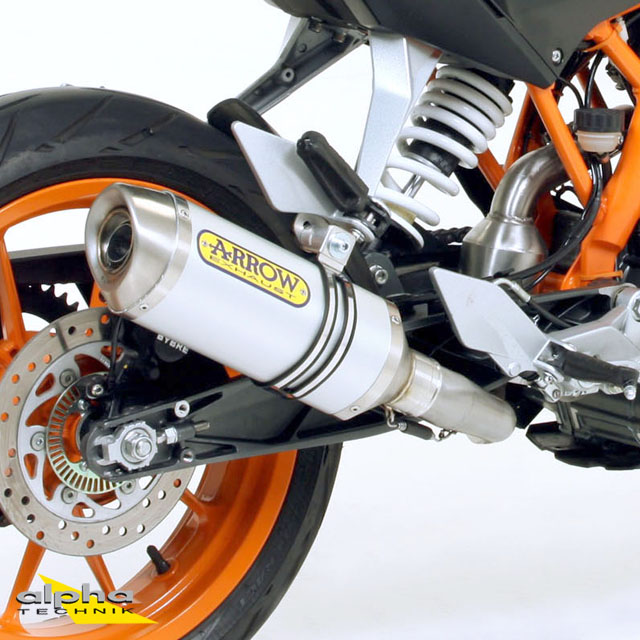 ARROW Aluminium THUNDER Exhaust for KTM 125RC / 390RC / 390 Duke 2013-2016