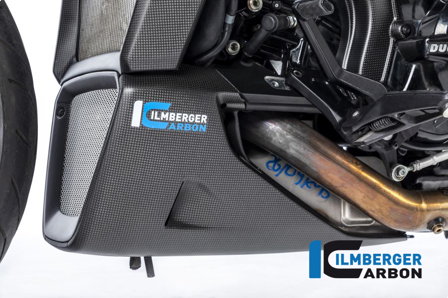 Ilmberger Carbon Engine Spoiler left side L/S, matt, Ducati XDiavel / S 2018-