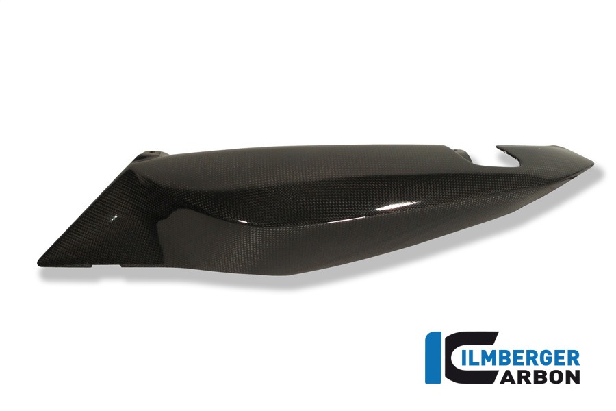 Seitendeckel unterm Sitz links, Carbon