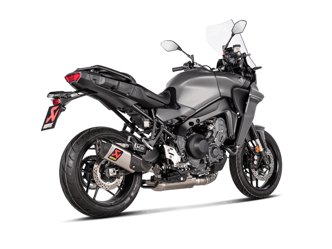 Akrapovic Racing Line (Titanium) exhaust system for Yamaha Tracer 9, GT, GT+ from model year 2021-2024