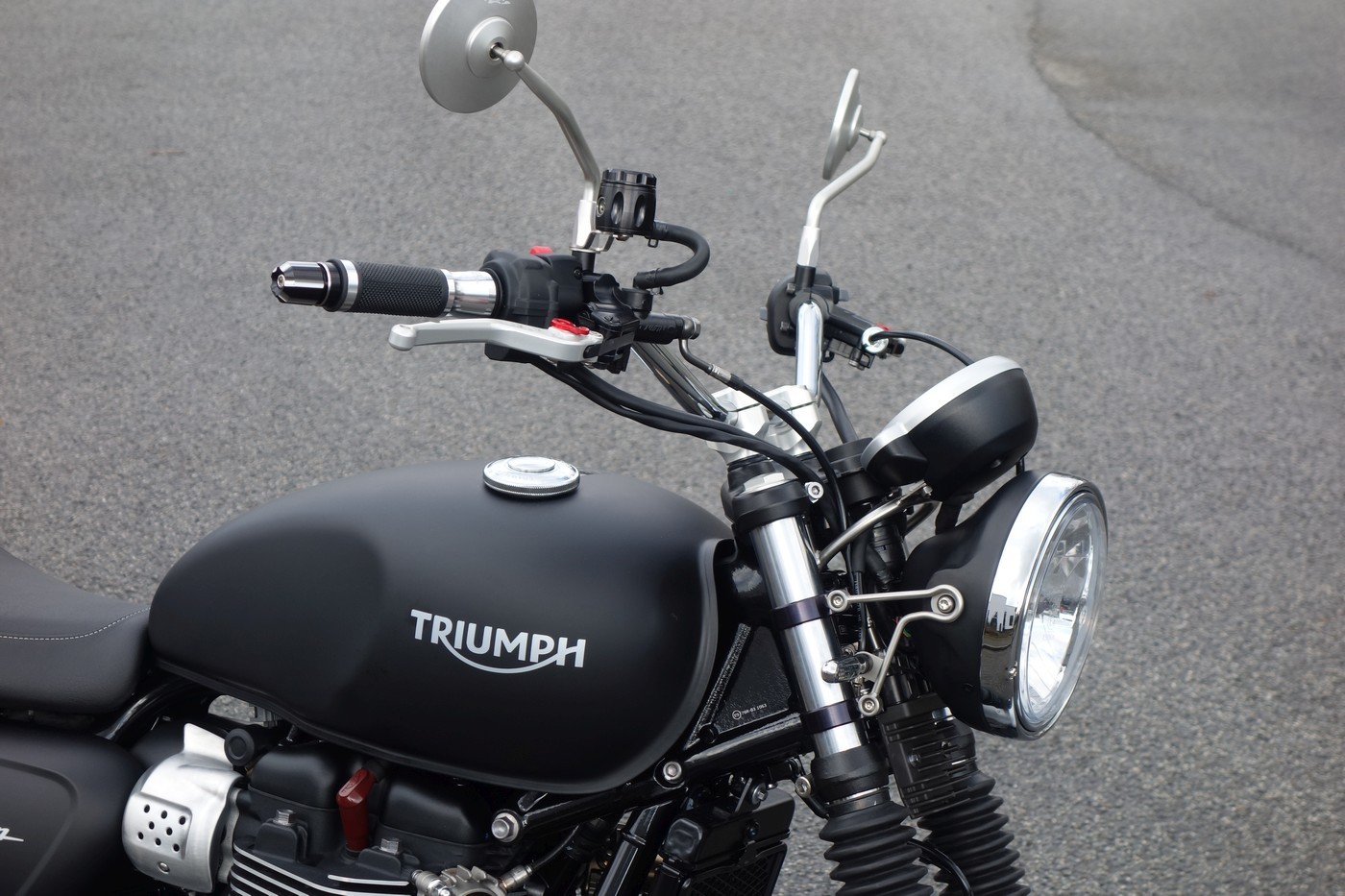 LSL Mounting Kit 2 handlebar Triumph Street Twin 2016-