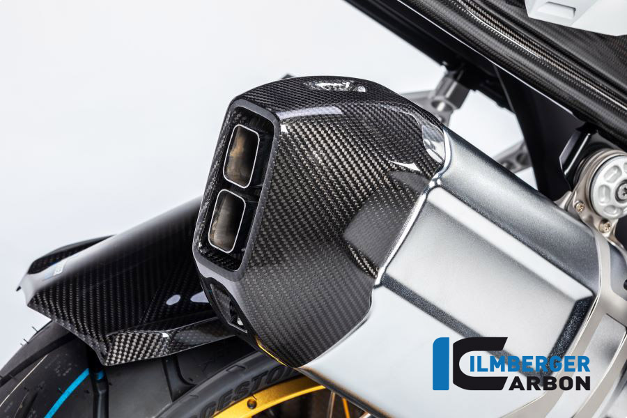 Exhaust Heat Shield rear Carbon for BMW R 1250 GS from 2019 onwards