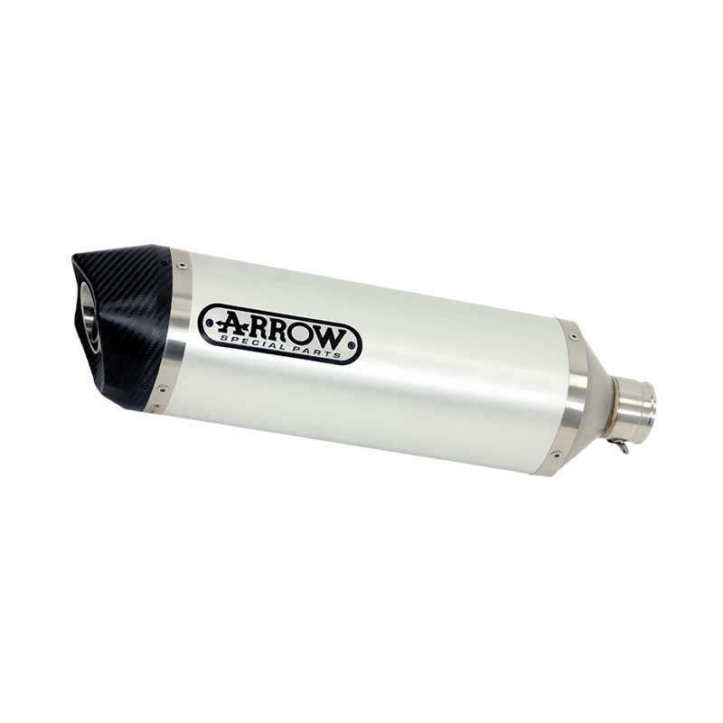 ARROW RACE TECH Exhaust for Benelli TRK 502X 2018- in Aluminium