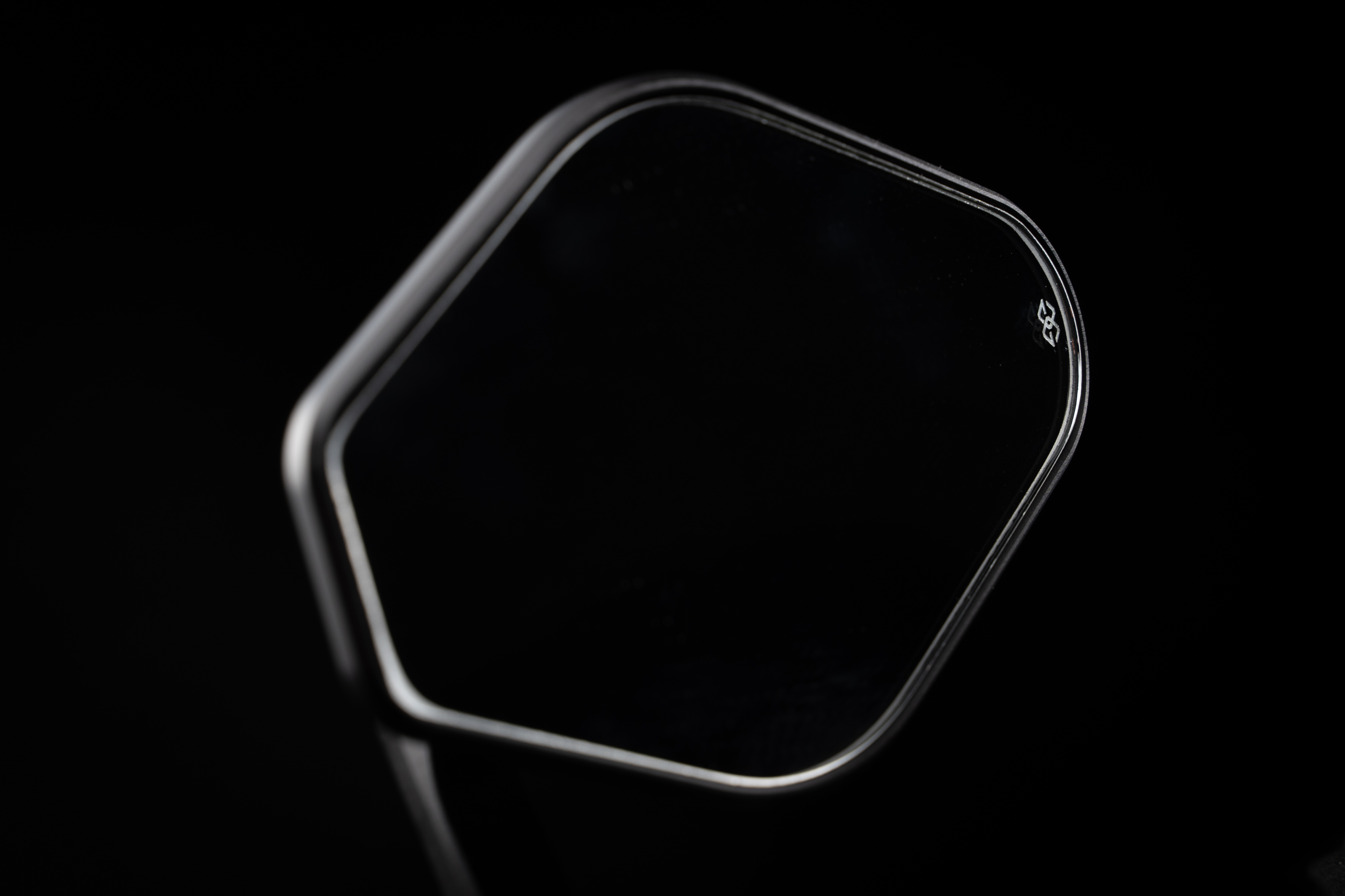 Gilles STRATOS bar-end mirror, symmetrical, black