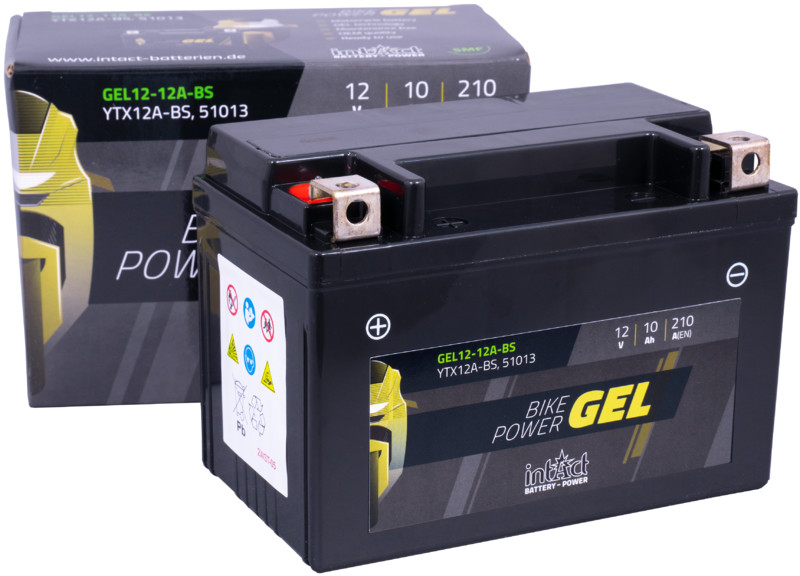 Intact GEL Battery YTX12A-BS / 51013