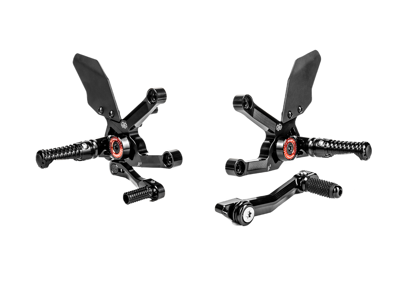 GILLES MUE2 footrest Rear Sets for Triumph Speed Triple RR/RS Model Year 2022-