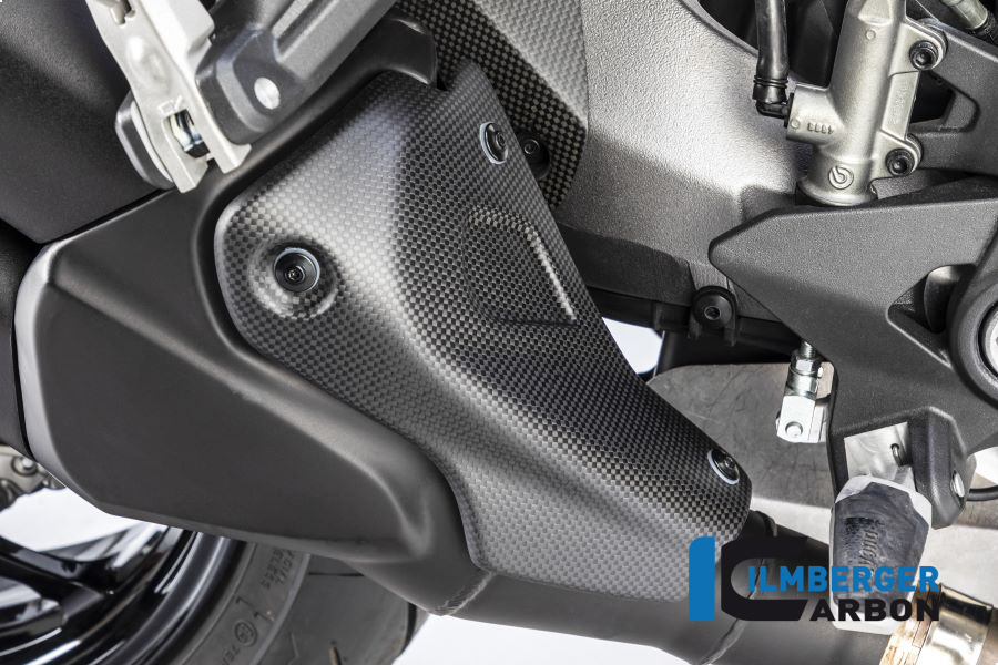Ilmberger Carbon Exhaust Heat Shield, matt Ducati Monster 1200, 1200S 2017-