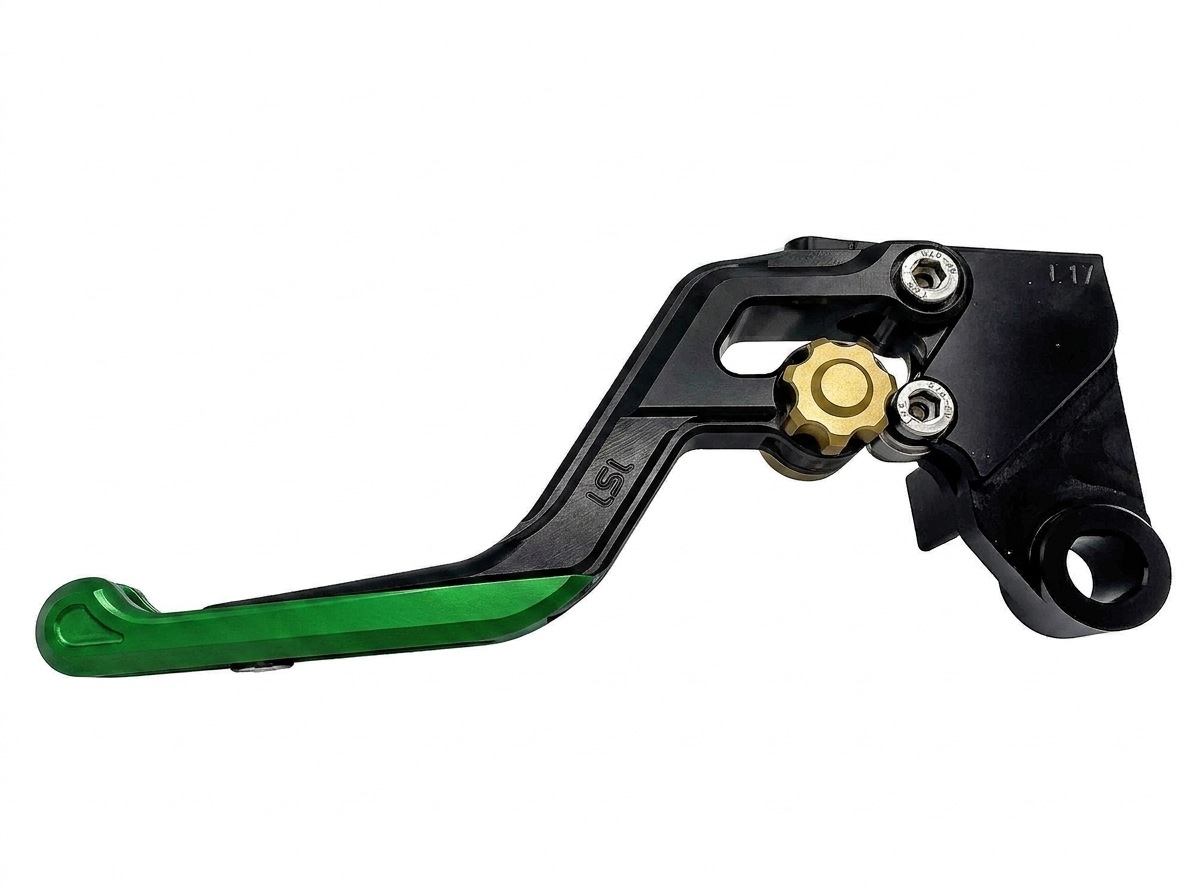 LSL ERGONIA clutch lever L64R Black/Gold/Green