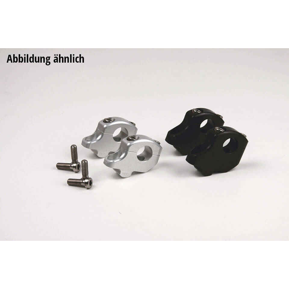 LSL Handlebar Clamp 22 for BMW R1200R, black