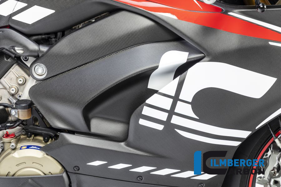 Side panel under the tank right matt Ducati Paniga
