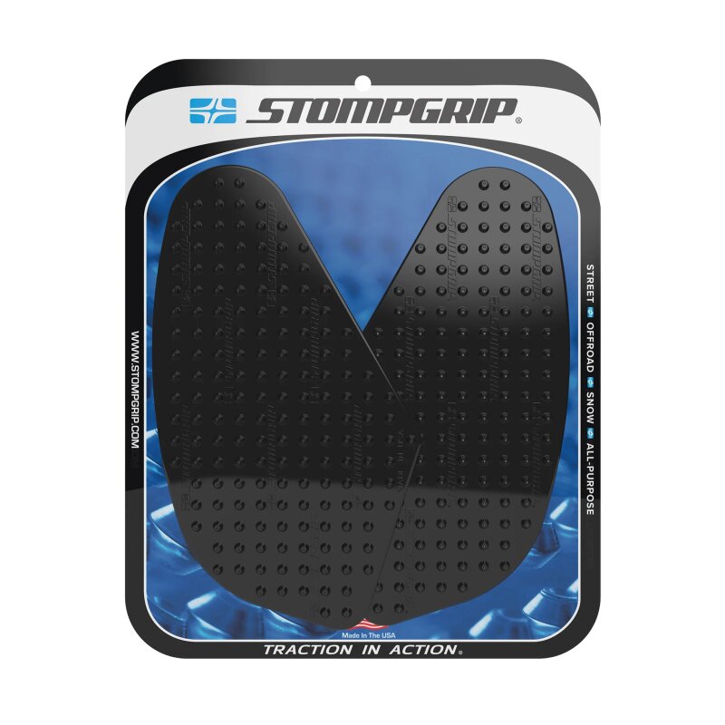Stompgrip fuel tank Pad black, Volcano, for Yamaha Tracer 9 GT, 2024-2025