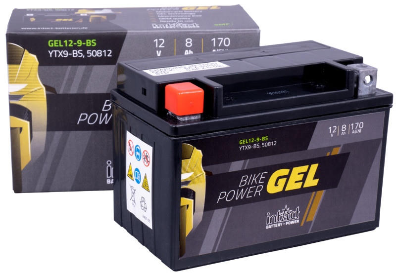 Intact GEL Battery YTX9-BS / 50812