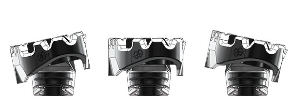 Gilles TECH-X Enduro footresten, black, with ABE, for Honda NX500, Type PC72, model year from 2023-2025