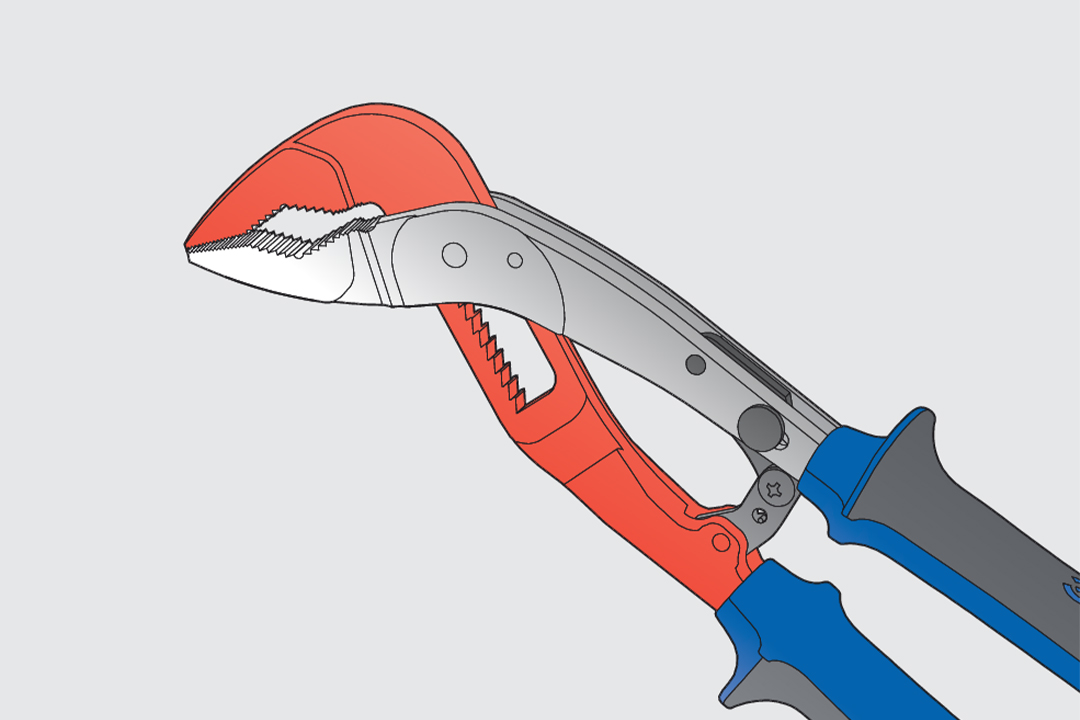 UNIOR water pump pliers, self-adjusting "HYPO"