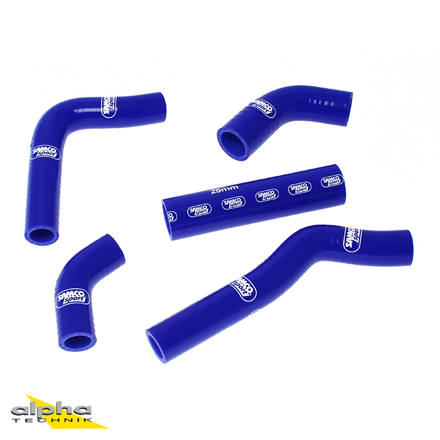 SAMCO SPORT Silicone Hose Kit blue for Yamaha RD500LC Model Year 1984-1987