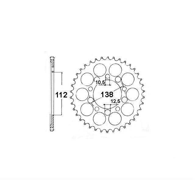 DID chain kit with 520ZVM-X chain, standard colour, for Honda NC750X, Type RH09, Model year 2021-