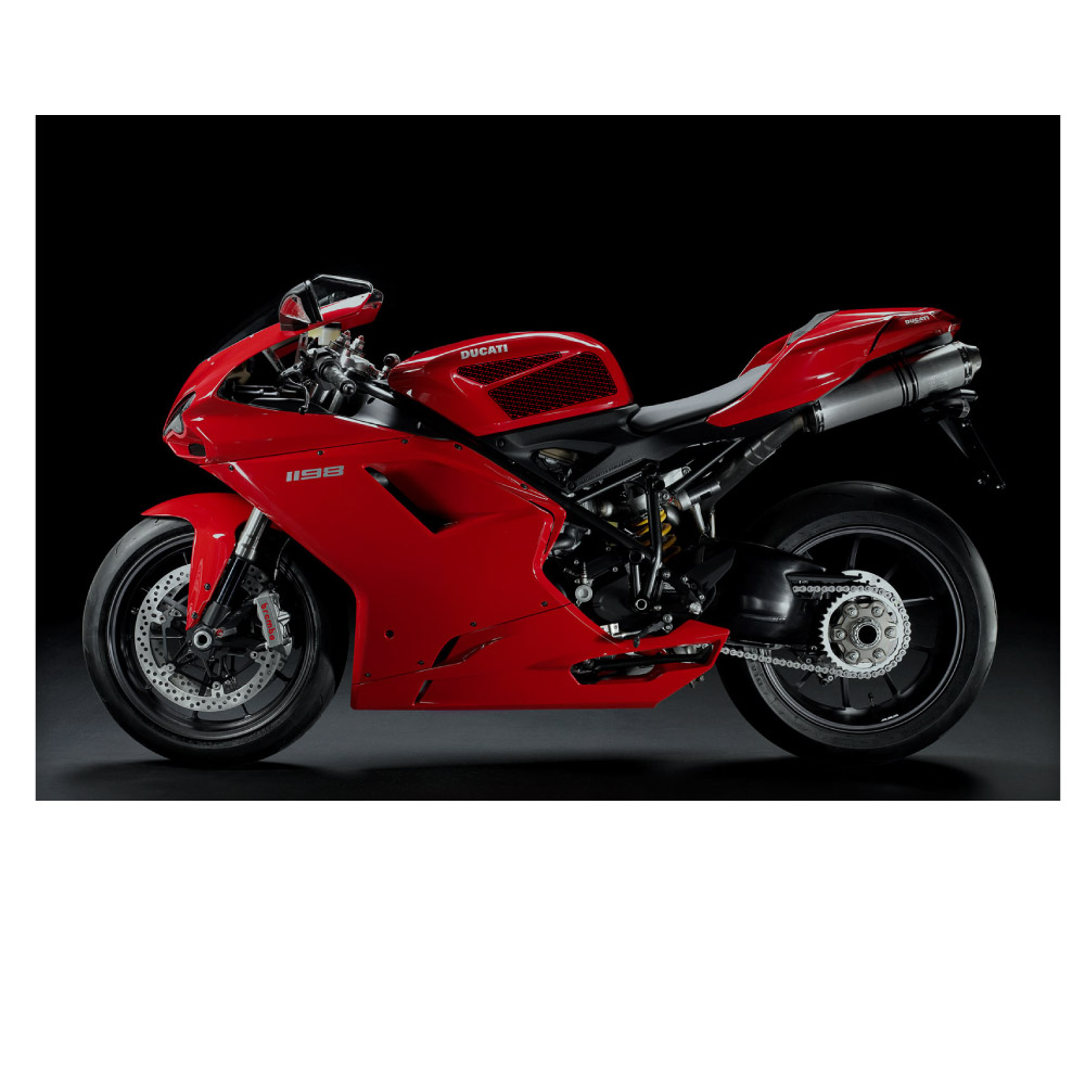 Stompgrip Traction Pads clear, for various Ducati models