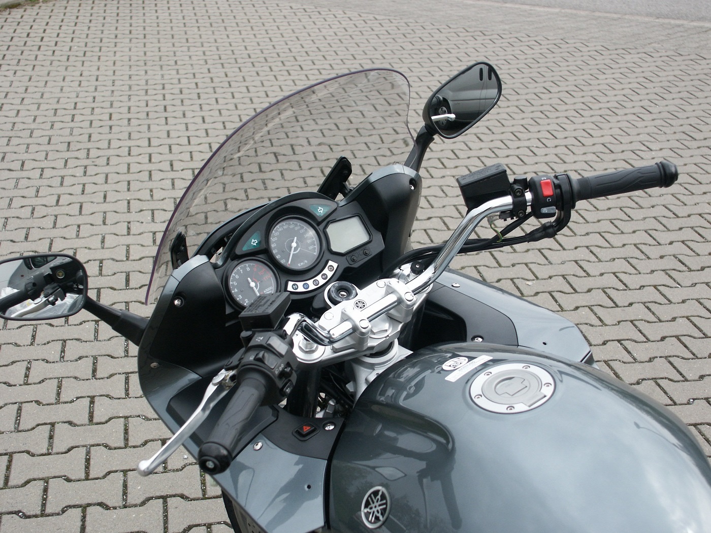 LSL Superbike Kit with Parts Certificate for Yamaha FJR1300, Type RP04/RP08/RP11, 2001-2005, silver, (Type A)