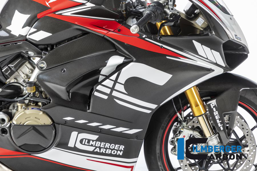 Ilmberger Carbon Fairing Side Panel right side R/S Racing, glossy, Ducati Panigale V4 2018-2019
