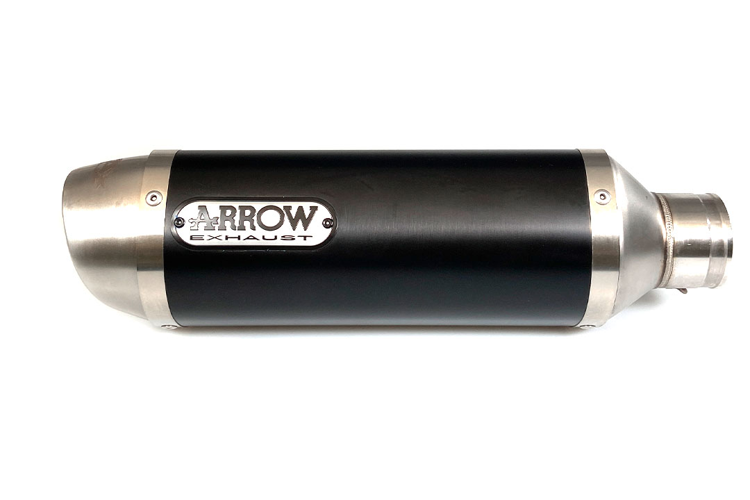 ARROW Exhaust DARK THUNDER Black Aluminium for Honda CB1000R 2008-2016