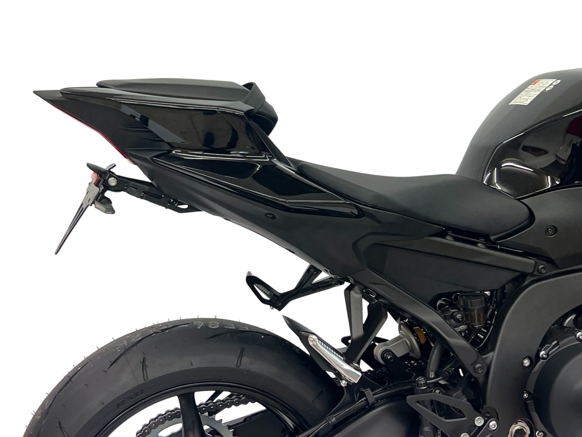alpha Technik Number Plate Holder for Yamaha R9 from model year 2025-, Type RNA3 / RNA4 / RNA5