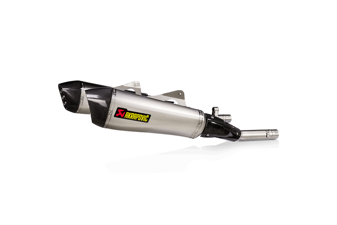 Akrapovic Slip-On Line (Titanium) Exhaust for BMW K1600GT/GTL Model Year 2021-2024