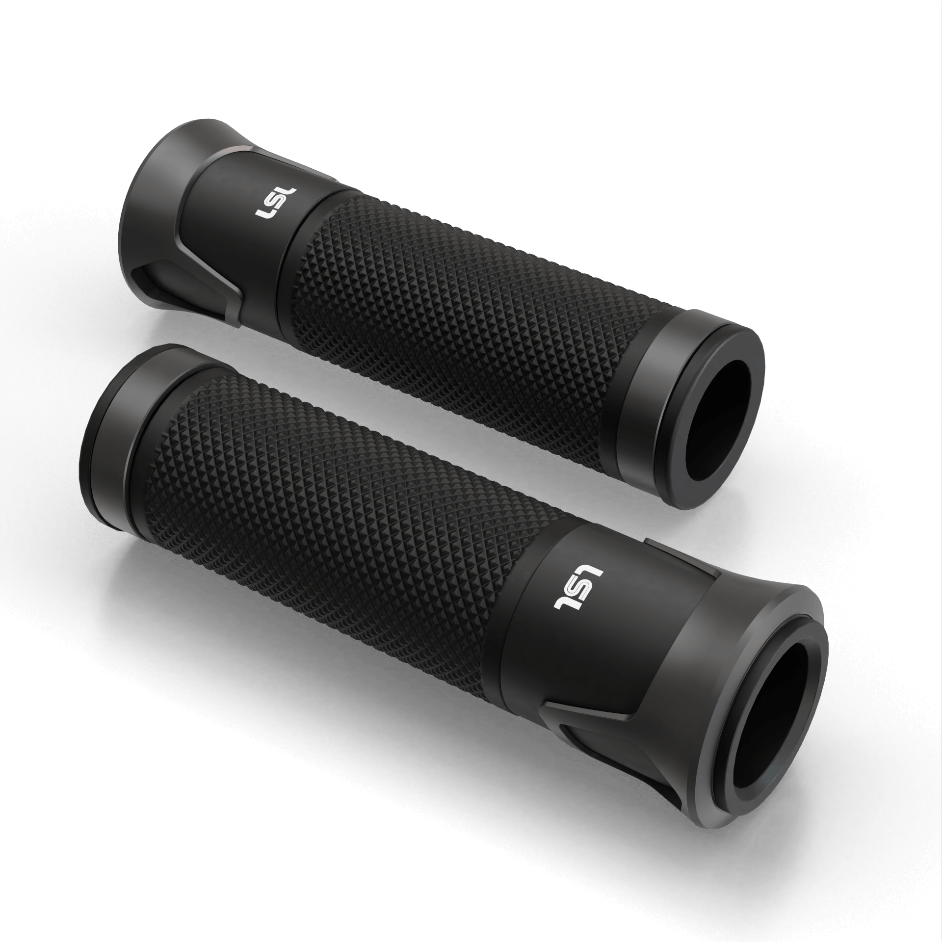 LSL NOVA-RS handlebar grip, 7/8 inch (22.2 mm), 132 mm, titanium