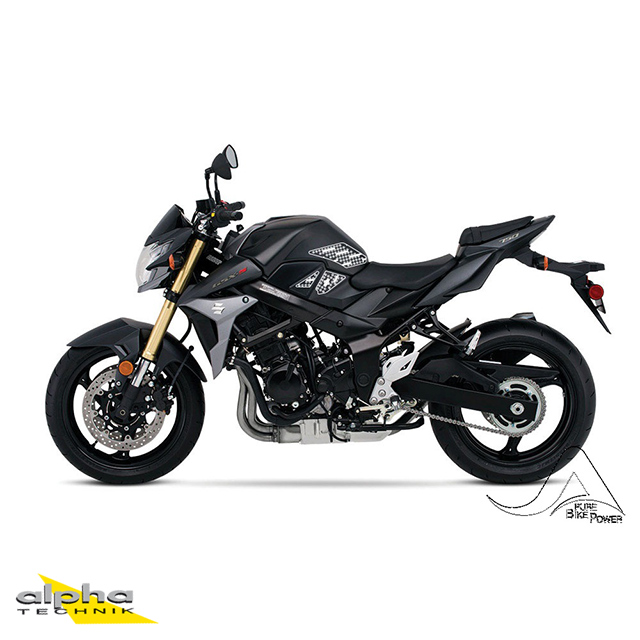 Stompgrip clear, Volcano, for Suzuki GSR750, 2012-2015, GSX-S 750, 2015-2016