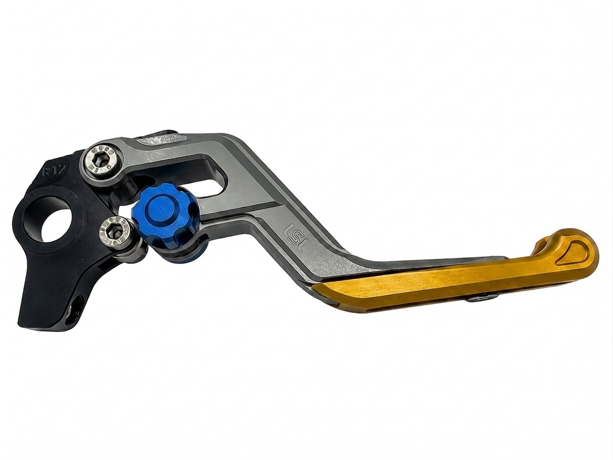 LSL ERGONIA Brake Lever R20 Anthracite/Blue/Gold