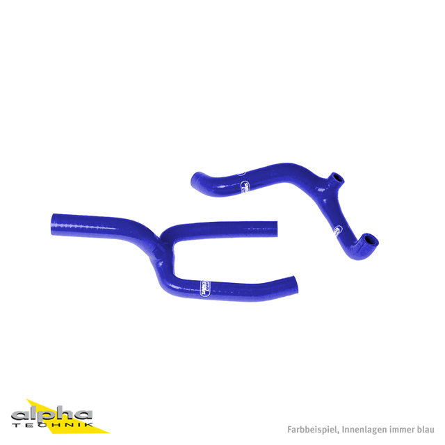 SAMCO SPORT Silicone Hose Kit Y-Piece - Race Design blue for Husqvarna CR125 WR125 Model Years 2006-2013