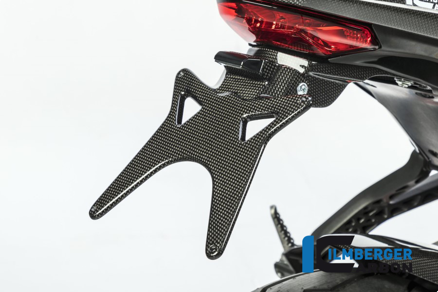 Ilmberger Gloss Carbon Number Plate Holder, Carbon