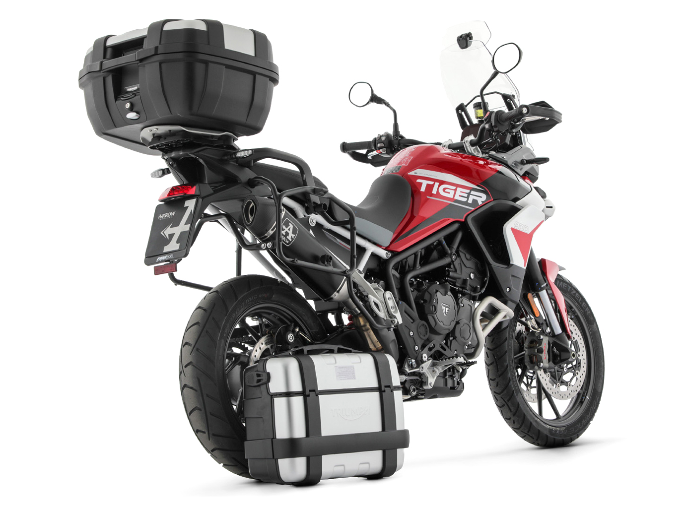 ARROW VELOCE DARK Slip-On for Triumph Tiger 900 model year 2020-