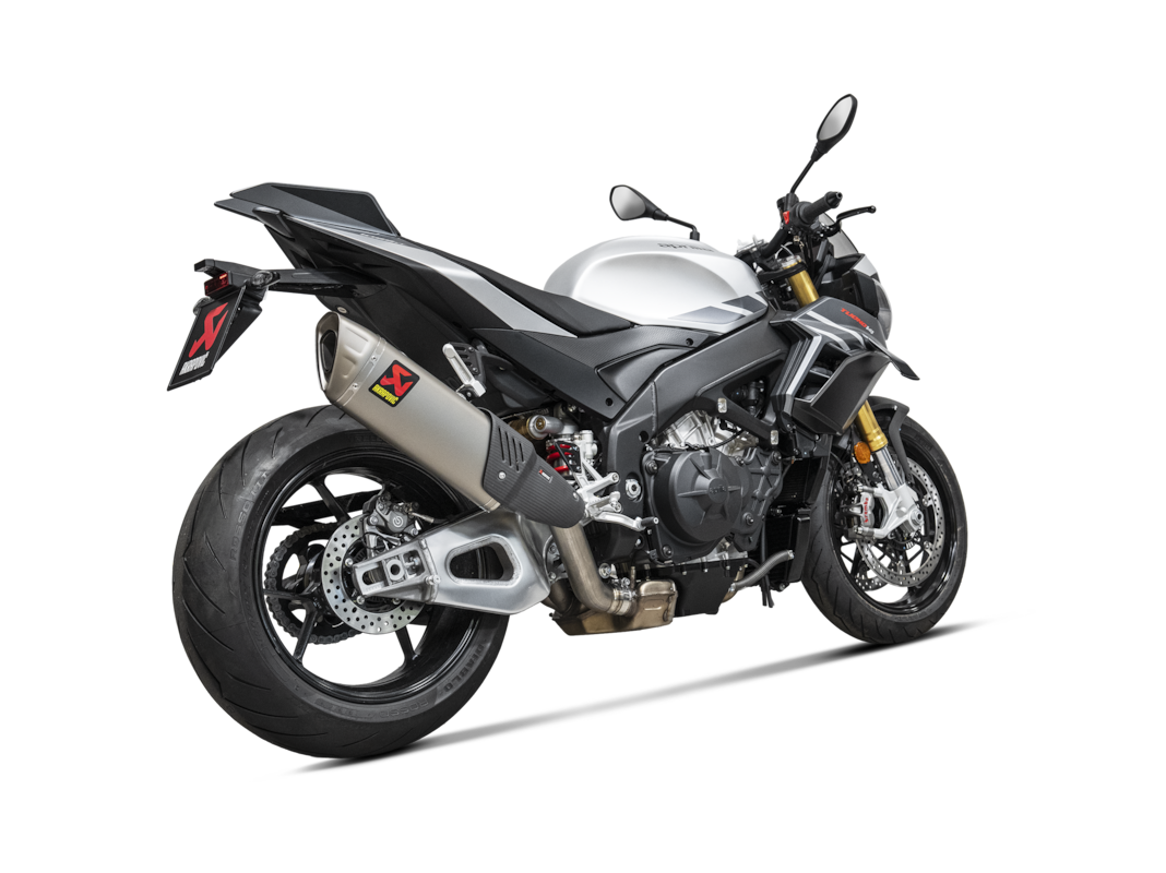 Akrapovic Slip-On Line (Titanium) Exhaust for Aprilia RSV4, Factory, Tuono V4, Factory, 2025-