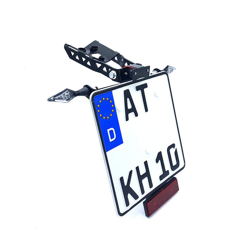 alpha Technik Number Plate Holder Yamaha YZF-R1,R1M; Type RN32,RN49,RN65; Model Year 2017-