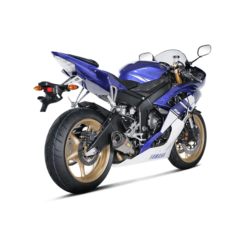 Akrapovic Slip-On Line (Titanium) Exhaust for Yamaha YZF-R6 2010-2025