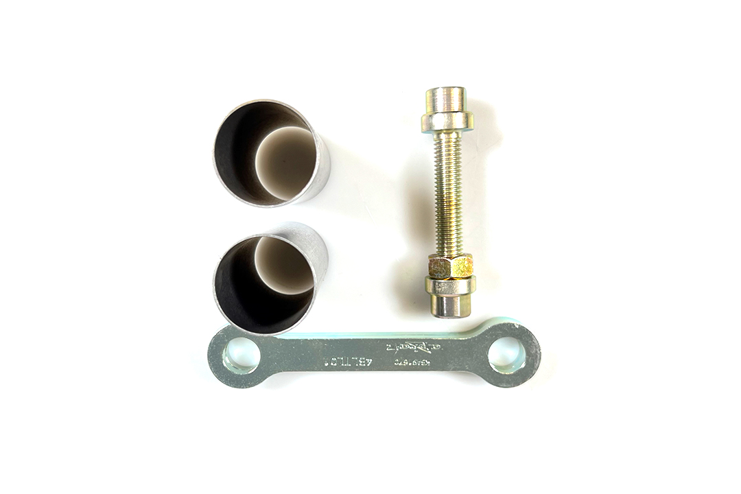 alpha Technik Lowering Kit 50mm for Yamaha DT125R,X; Type DE06; Model Year 2004-