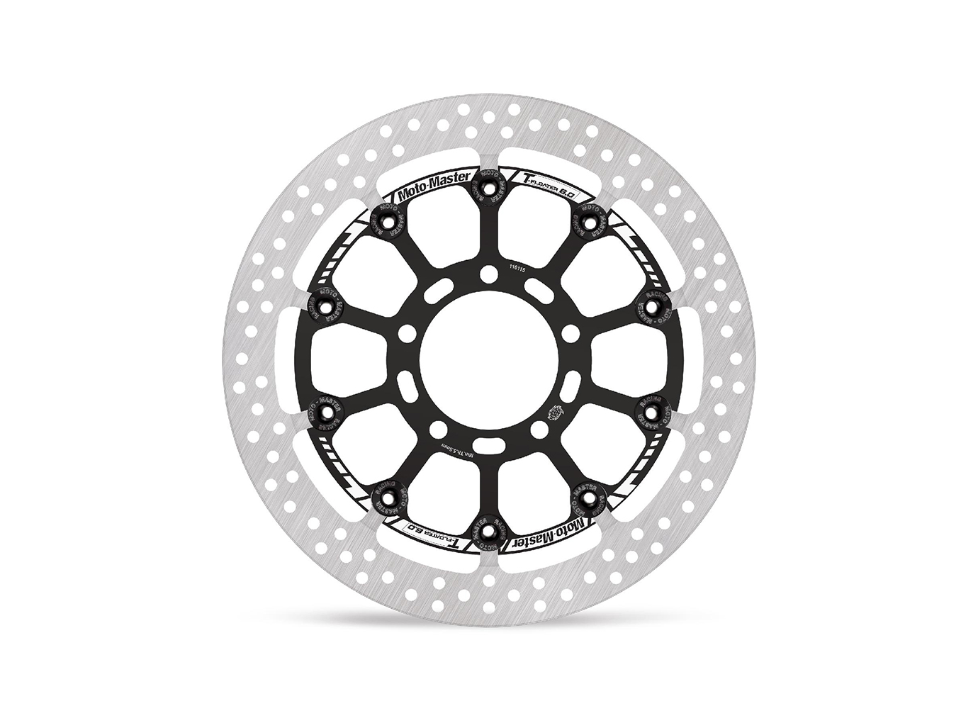 MOTO MASTER brake disc front rotationally symmetrical, T-Floater for Kawasaki ZX6R Ninja, ZX10R Ninja, Z1000 and ZZR1400, from model year 2006- according to application range