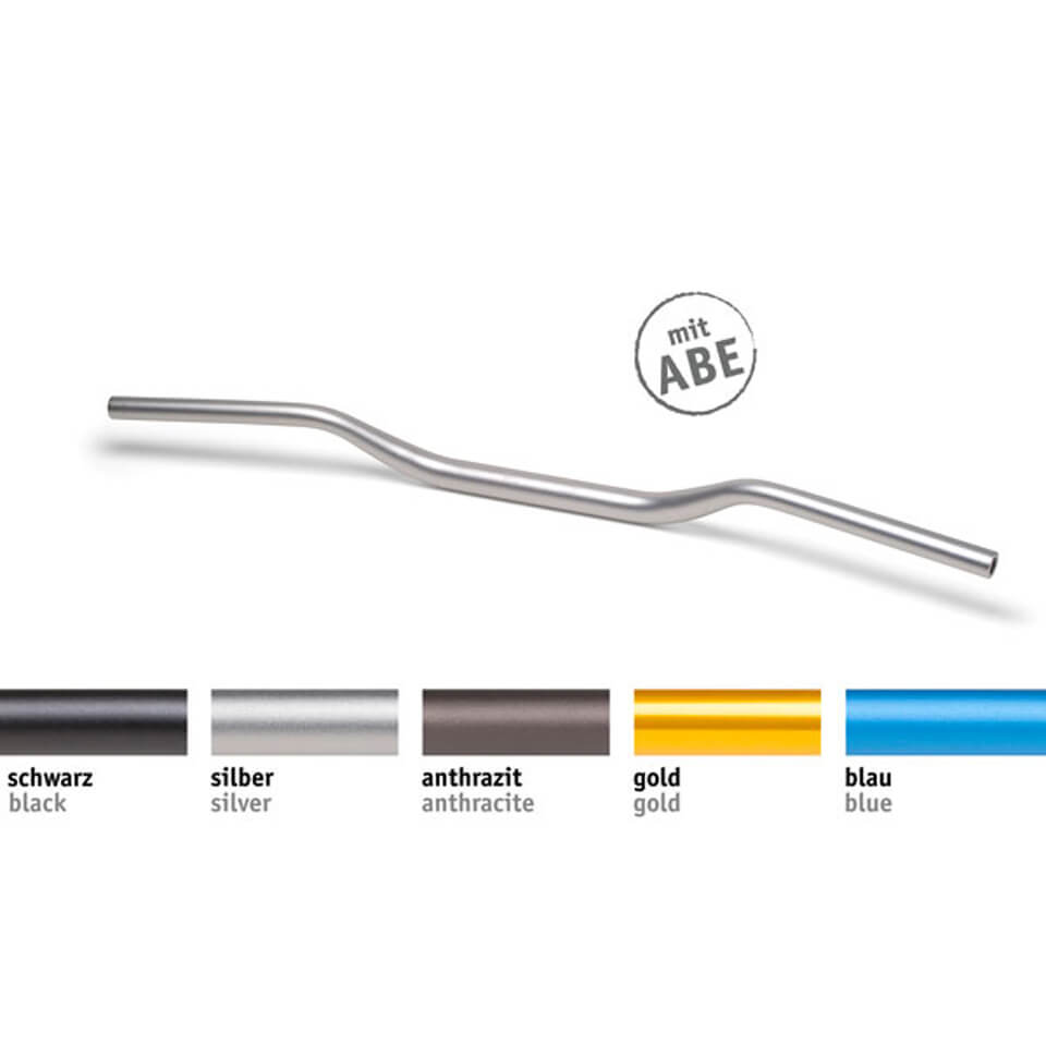 LSL X-Bar Alu-handlebar Cross Bar X00, 1 1/8 inch, anthracite