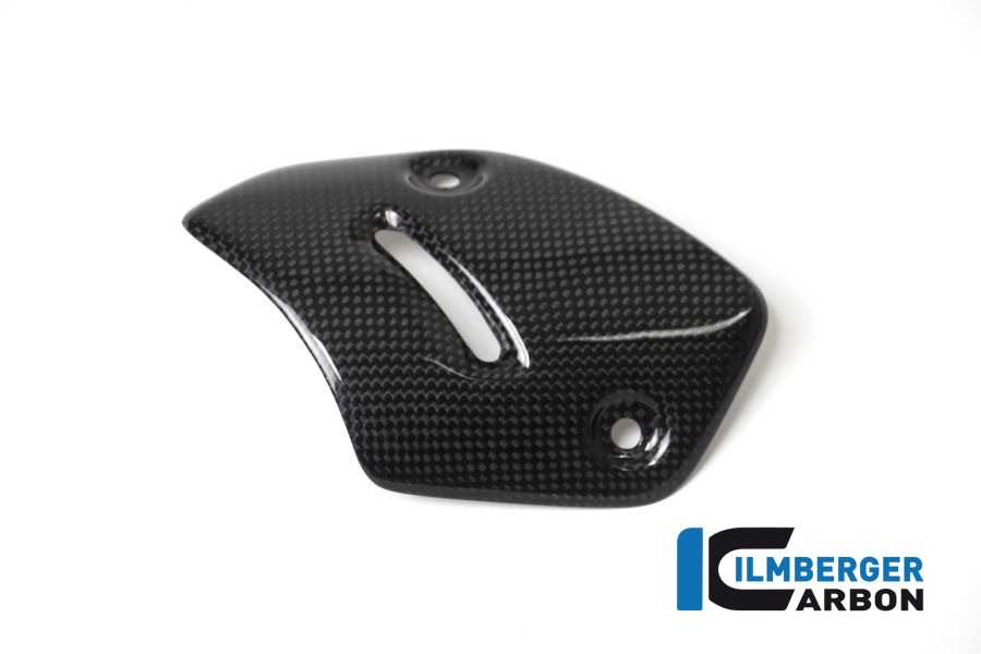 Ilmberger Carbon Exhaust Heat Shield on End Pipe Glossy