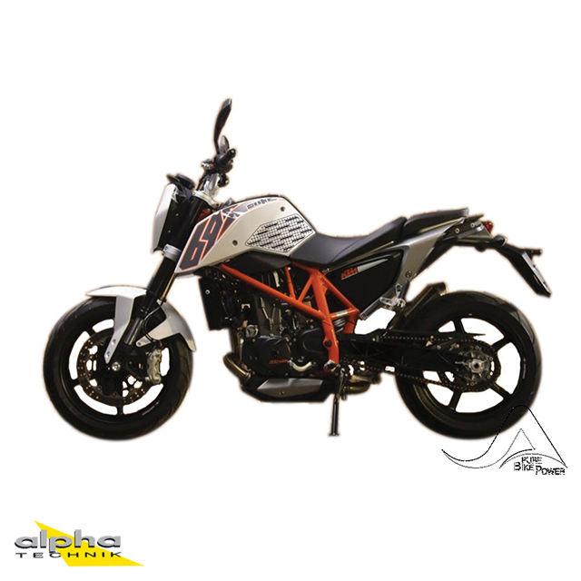Stompgrip clear, Volcano, for KTM 690 Duke, 2012-2018, 690 Duke R, 2013-2017