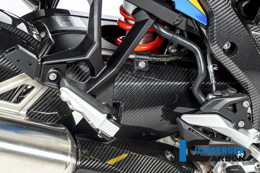 Ilmberger Carbon Swingarm Cover right side R/S, glossy, BMW S1000XR 2020- M1000XR 2024-