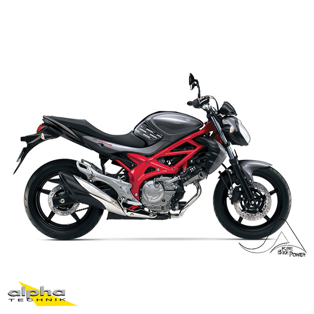 Stompgrip clear, Volcano, for Suzuki SFV650 Gladius, 2009-15