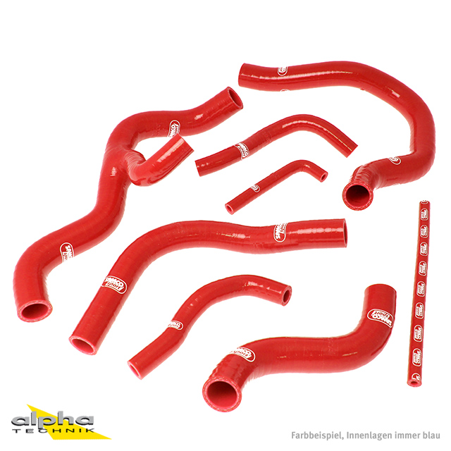 SAMCO SPORT Red Silicone Hose Kit for Honda CB600F Hornet Model Year 2007-2014
