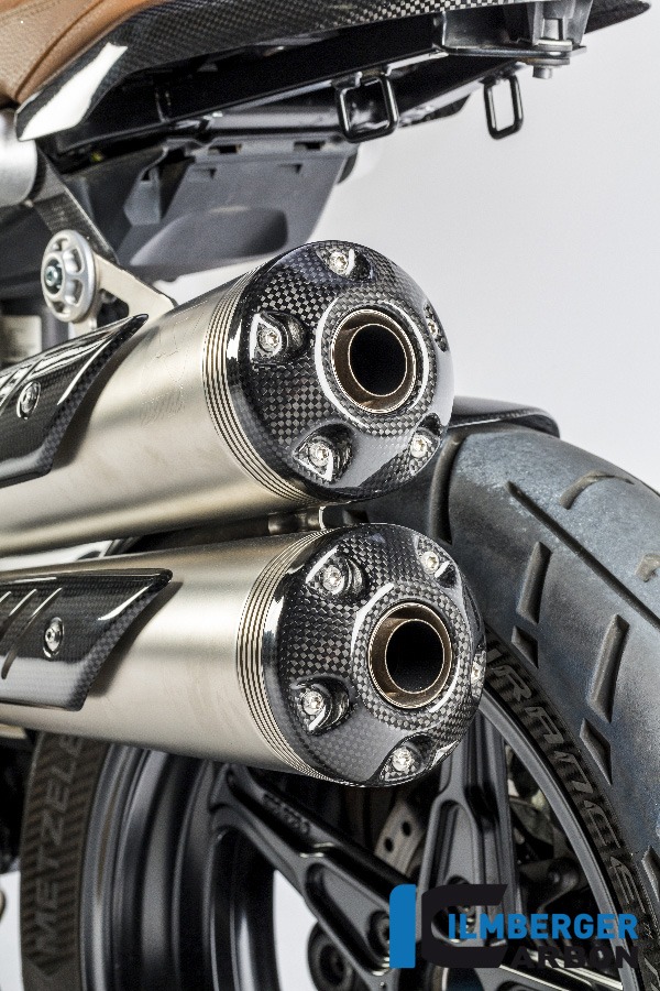 Ilmberger Carbon Exhaust End Caps (2-piece)