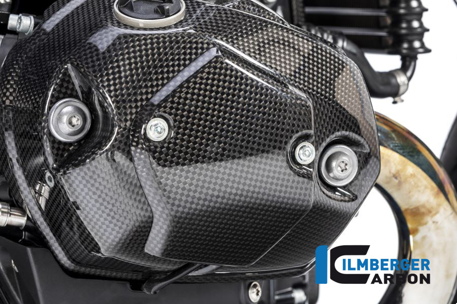 Ilmberger Carbon valve cover right side R/S, glossy, BMW R nineT 2014-2017, R nineT Racer, Scrambler, Urban GS 2016-